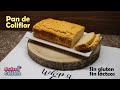 Pan de coliflor nutritivo sin gluten ni lcteos