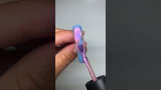 diy nail hack - easily add a liquid chrome finish to your nails! 💕💅🏽 #nails #nailart #gelnails