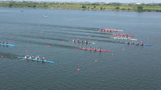 2018IH カヌー男子 K 4 200m 準決勝2組