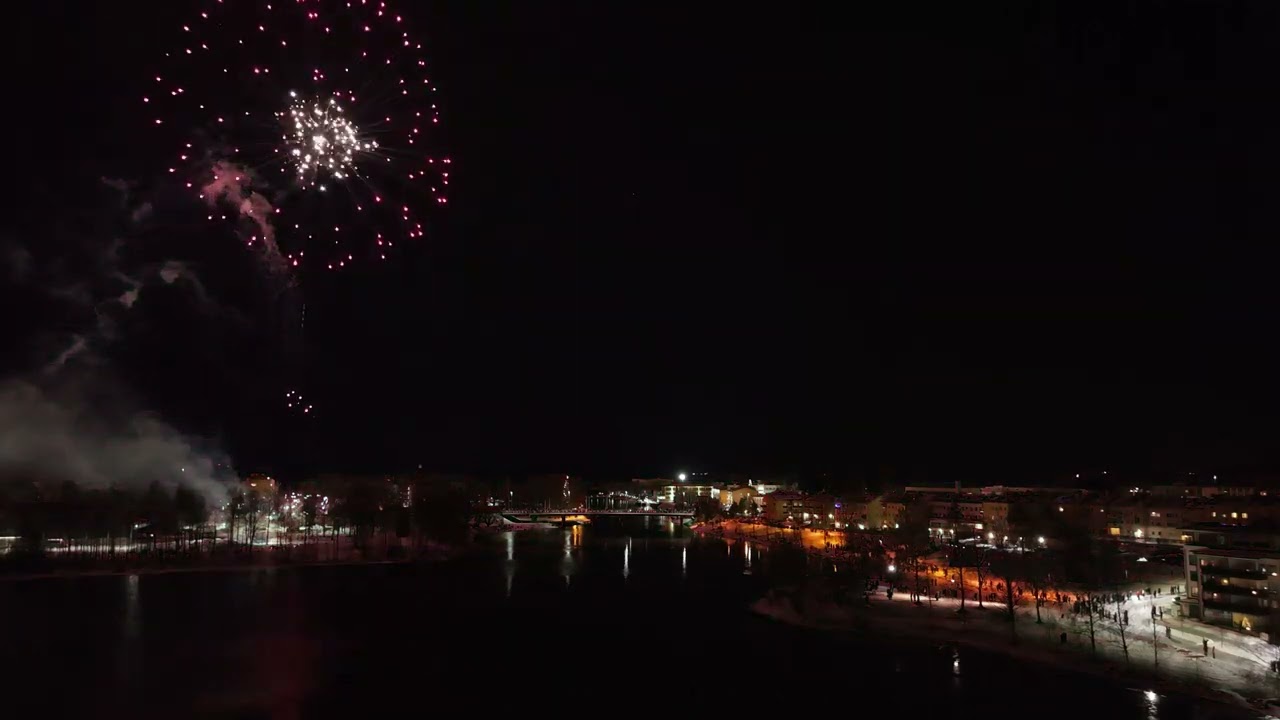 Warkauden kaupungin ilotulitus, kohti Uutta vuotta 2025