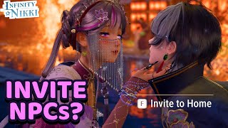 I May Be Delulu But I Think We May Be Able To Invite Npcs To Our Home Island Soon Infinity Nikki