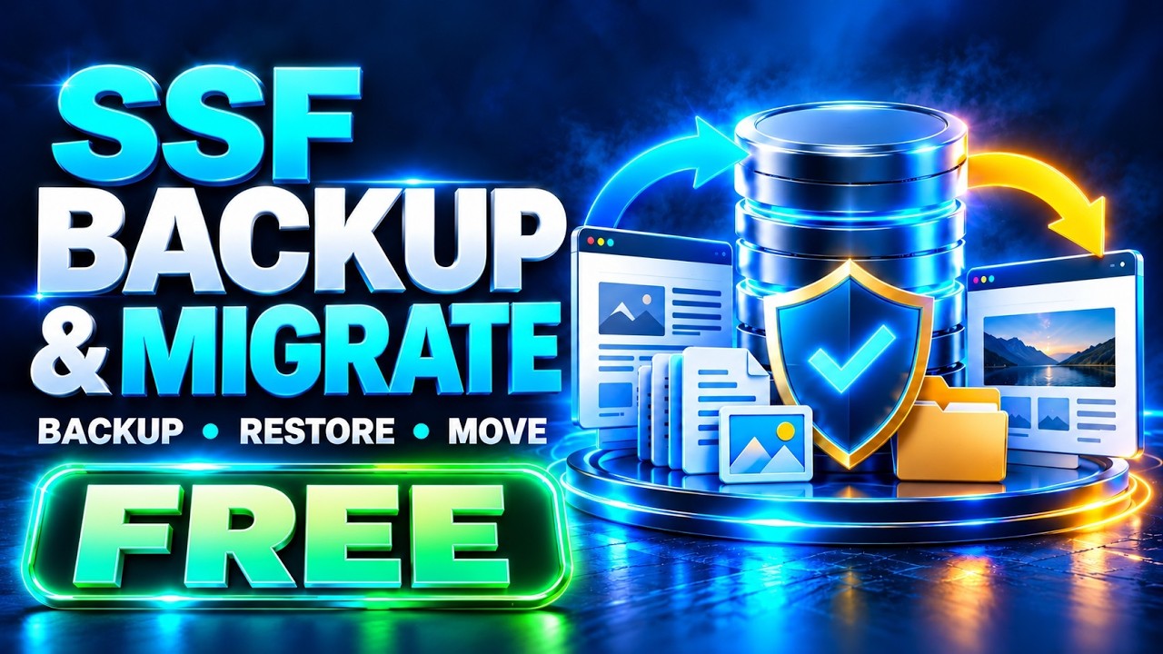 WordPress Backup, Restore & Migration Tutorial | SSF Backup & Migrate ...