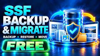 Details WordPress Backup, Restore & Migration Tutorial | SSF Backup & Migrate Free Update