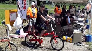 葛野じゅるたワールドカップ2017(11th) エキシビション競技　一本橋自転車競走 screenshot 2