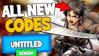 Untitled Attack on Titan Codes (December 2023) - Pro Game Guides