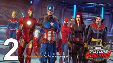 MARVEL Future Revolution - Gameplay Walkthrough Part 2 - Intro/Tutorial (iOS, Android)