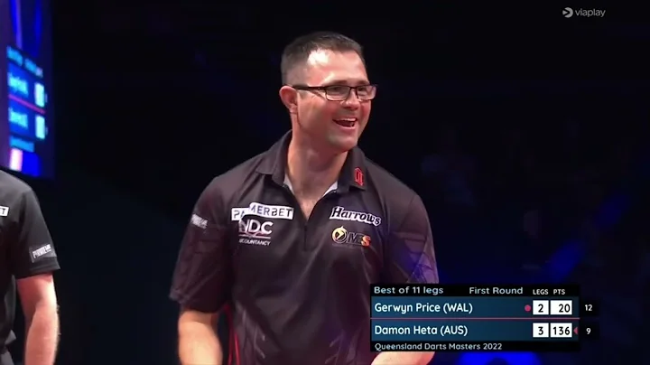 Gerwyn Price vs Damon Heta | Round 1 | Queensland ...