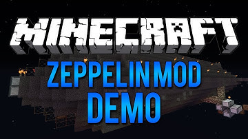 Minecraft: Zeppelin Mod Demo