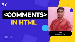 The Comment Tag in HTML: A Comprehensive Guide | HTML 5.0 Tutorial | |@SuryanshuSpeaks|