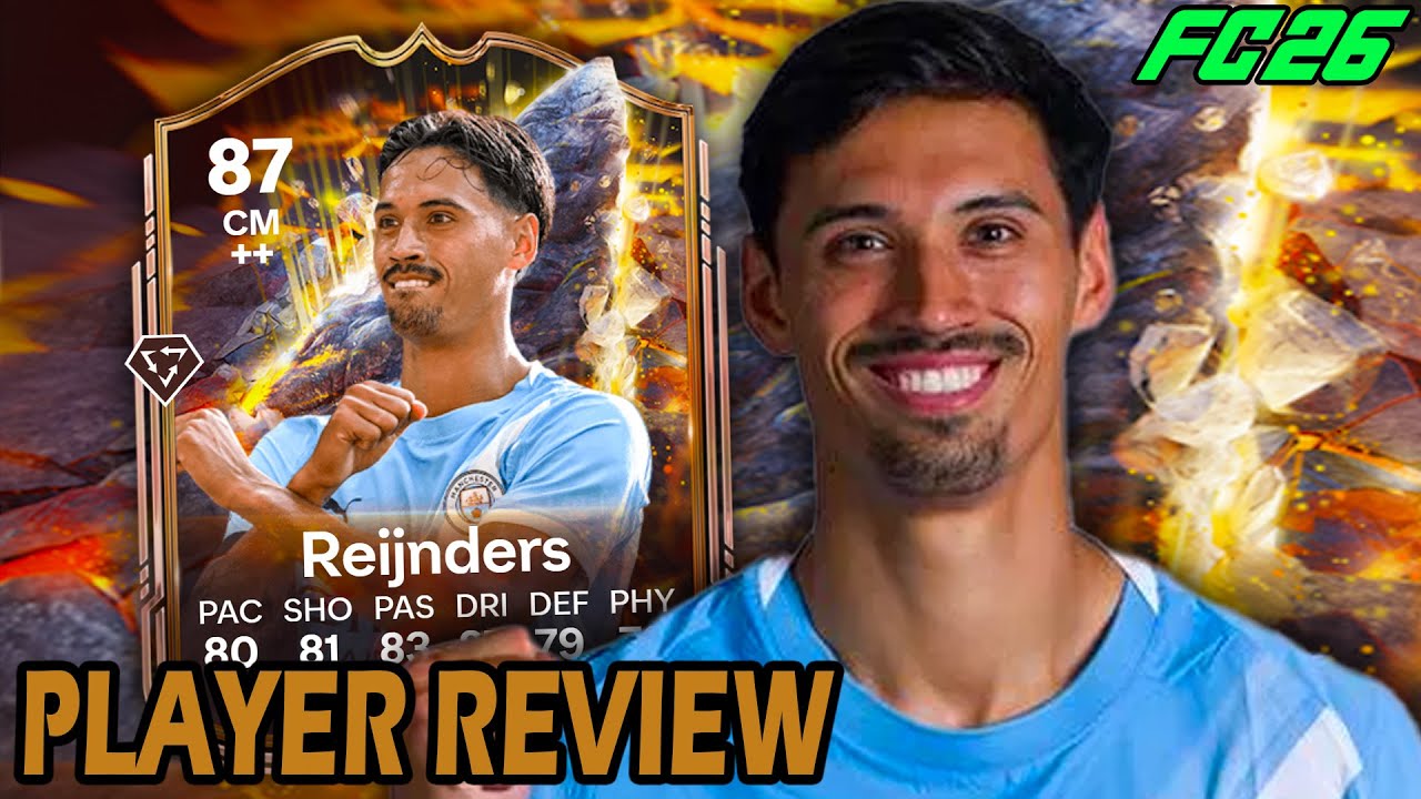 87 Обзор игрока Cornerstone Reijnders ⭐ FC 26 Ultimate Team