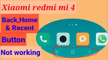 Back, home & recent button not working! xiaomi redmi mi 4 fix capacitive button!