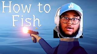 I Almost DIED Trying to Learn How To Fish...