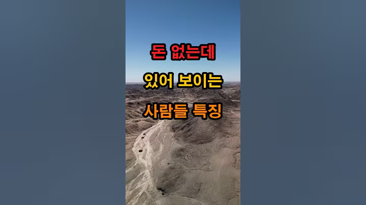 돈 없는데 있어보이는 사람들 특징 #명언 #조언 #지혜 (인생만렙)