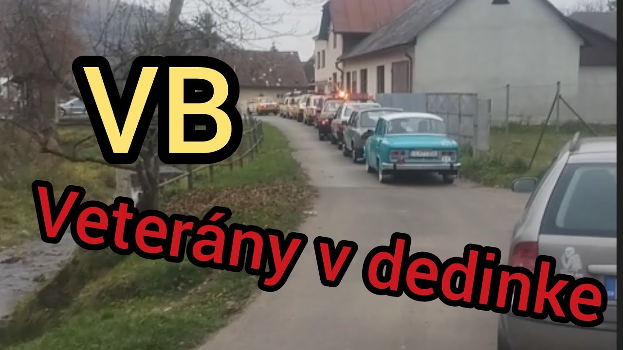 Ukážka a prejazd veteránov dedinou