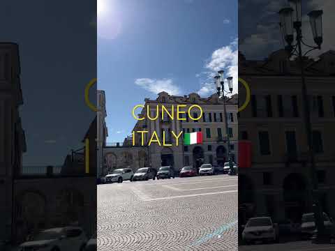 Video: Mesto Cuneo v severozahodni Italiji