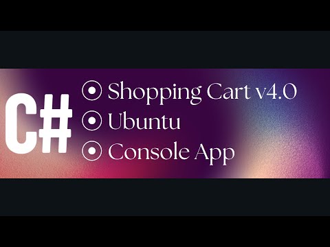 CodePark 0040 : Shopping Cart Program in C# - Greengrocer Example (Console Application) v4.0