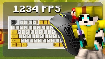 Keyboard + Mouse 1000fps ASMR w/Shaders + Handcam