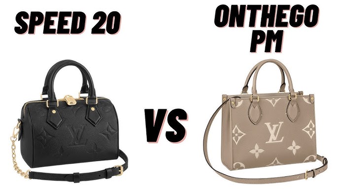 Onthego PM Bicolor Monogram Empreinte Leather - Handbags