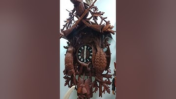 Đồng hồ Cuckoo tuần lộc Zise siêu khủng của Đức.