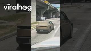 E-Taxi Looks Like a Golden Cockroach || ViralHog