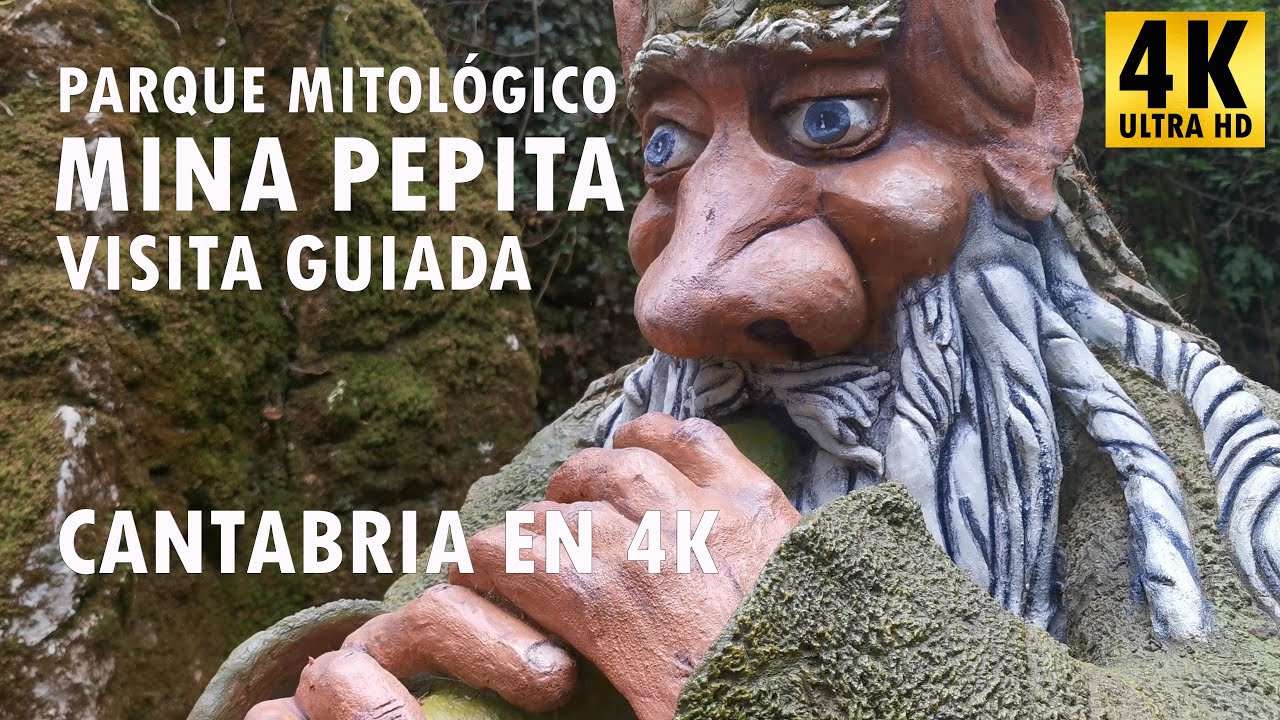 Parque Mitológico Mina Pepita - Visita guiada - Cantabria en 4K