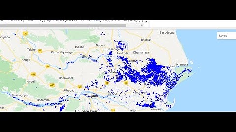 Mapping flooded areas using Landsat in Google Earth Engine