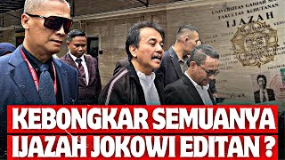 Download Lagu ROY SURYO BLAK BLAKAN‼BUKTI IJAZAH JOKOWI ITU SEMUA EDITAN? MP3