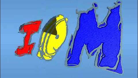 IOM Logo - einfache 3D Testanimation mit Lightwave 3D