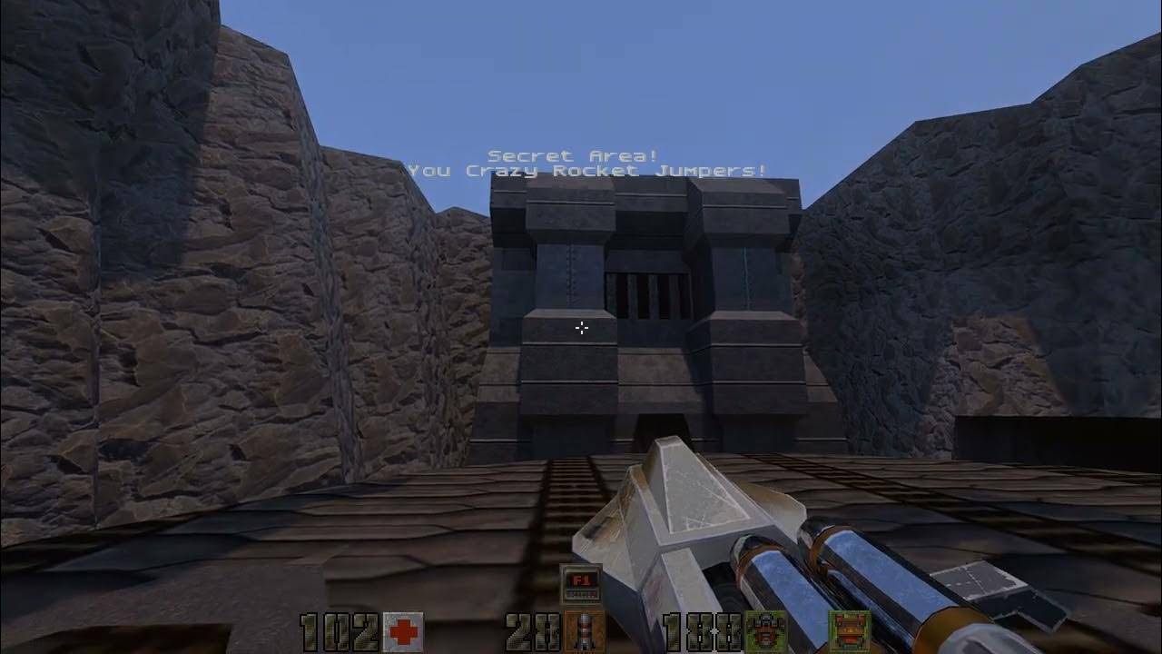 Quake 2 RTX You Crazy Rocket Jumpers! YouTube