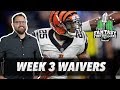 Fantasy Football 2018 - Week 3 Waivers & QB Streamers, Josh Gordon Traded! - Ep. #609