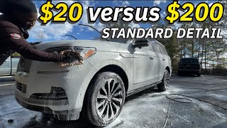 $20 Versus $200 Detailer: Mobile Standard Detail by A&A Professional Services 1,069 views 3 months ago 5 minutes, 17 seconds