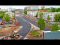 Начали укладывать асфальт: строительство развязки на Ново-Садовой в Самаре