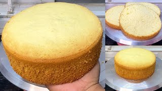 স্পঞ্জ কেক বানানোতে সেরা হতে চাইলে রেসিপিটি এখুনি দেখে নিন ( চুলায় তৈরি )|| Butterscotch Sponge cake