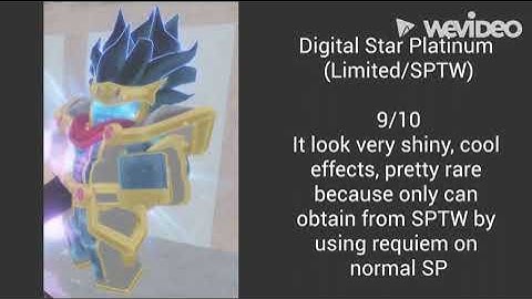 [YBA] Ranking Xmas stand skin in a nutshell (Part 2)