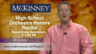McKinney ISD Fine Arts Calendar - May 11, 2015