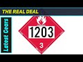 Labelmaster Z-IDG UN 1203 Flammable Liquid Hazmat Placard: The Ultimate Safety Standard
