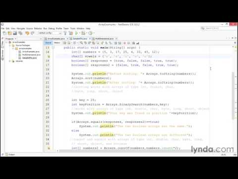 2   6  Sorting arrays with the array API