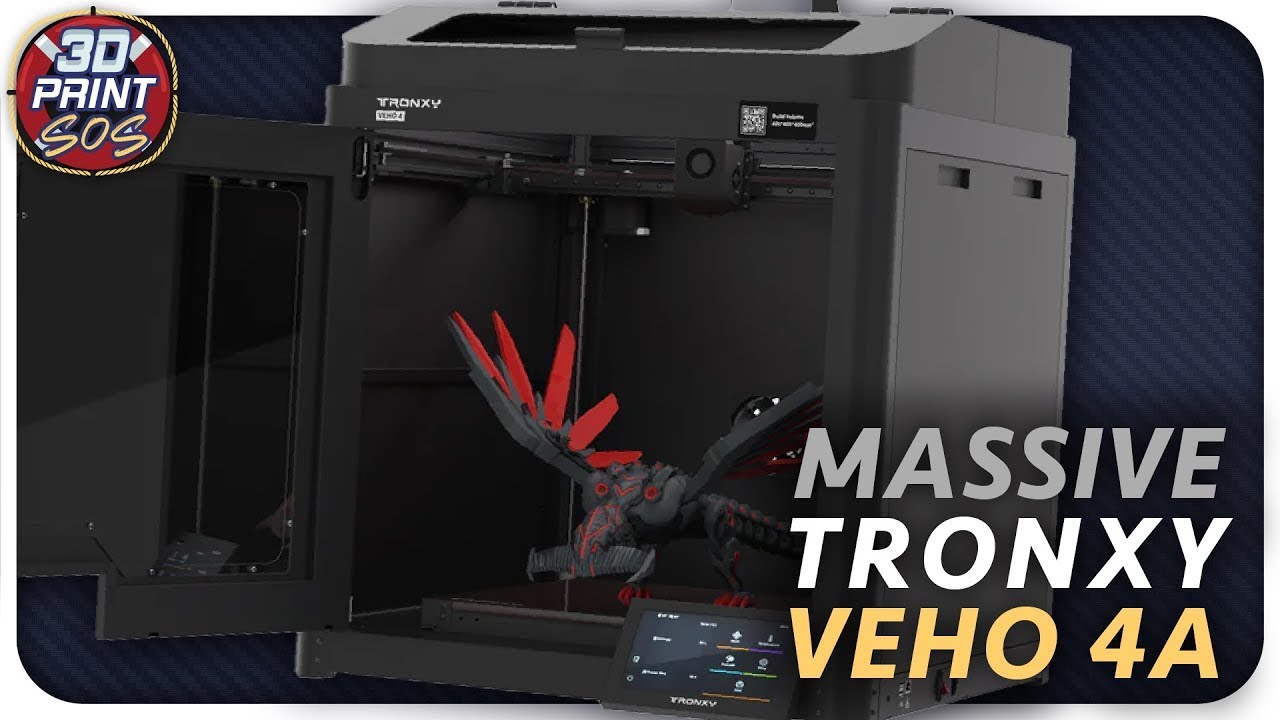 MASSIVE TronXY VEHO 4A - New Parts & Upgrades- Live