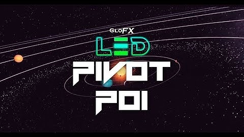 GloFX LED Pivot Poi Trailer