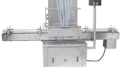 Automatic bottle unscrambler peristaltic pump 4 heads linear liquid filling screw capping machines