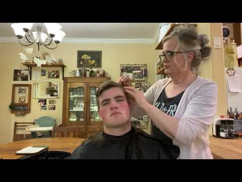 I get a haircut while I stare at you 2