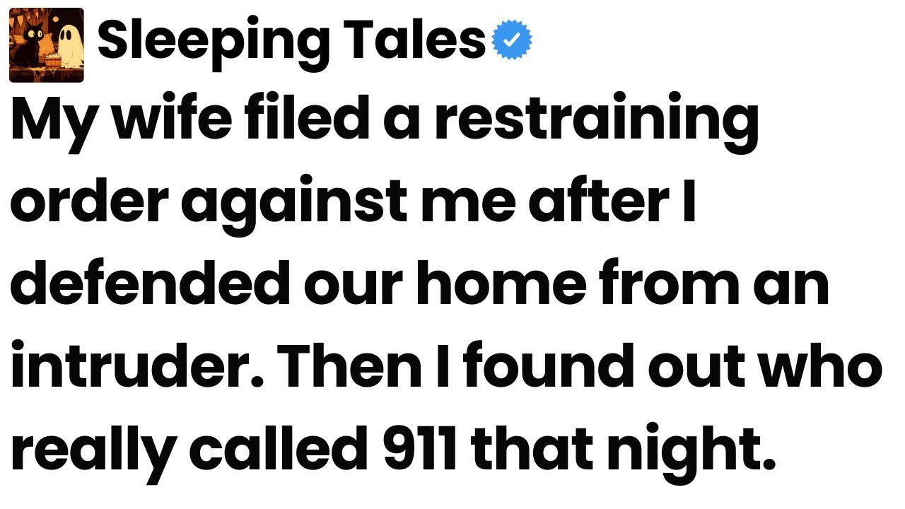 My wife filed a restraining order against me after I defended our home from an intruder.