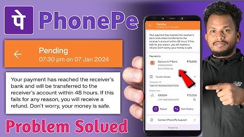 PhonePay Payment Pending Problem Solve 2024 | PhonePay Payment Processing Problem Solve
