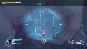 Overwatch - Hookshot Play of the Game in Widowmaker 1v1!