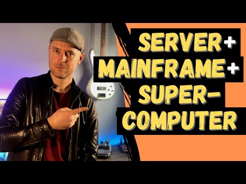 SERVER vs MAINFRAME vs SUPERCOMPUTER | What is the difference? [Overview]