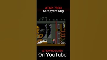 When a Game Glitches at the Very End #shorts #gaming #atari #atari7800 #glitch  #retro #games  #vcs