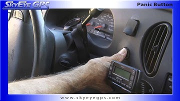 SkyEye GPS Driver Panic Button Demonstration