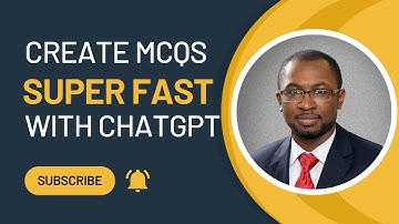 Creating MCQ Questions with ChatGPT | Learn How to Create Multiple Choice Questions Fast