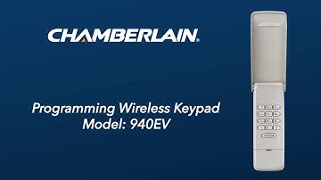 How to Program Chamberlain