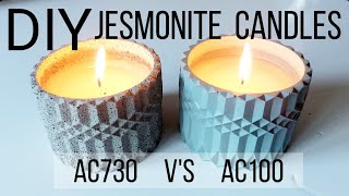 Making Candles with Jesmonite Vessels AC100 V AC730